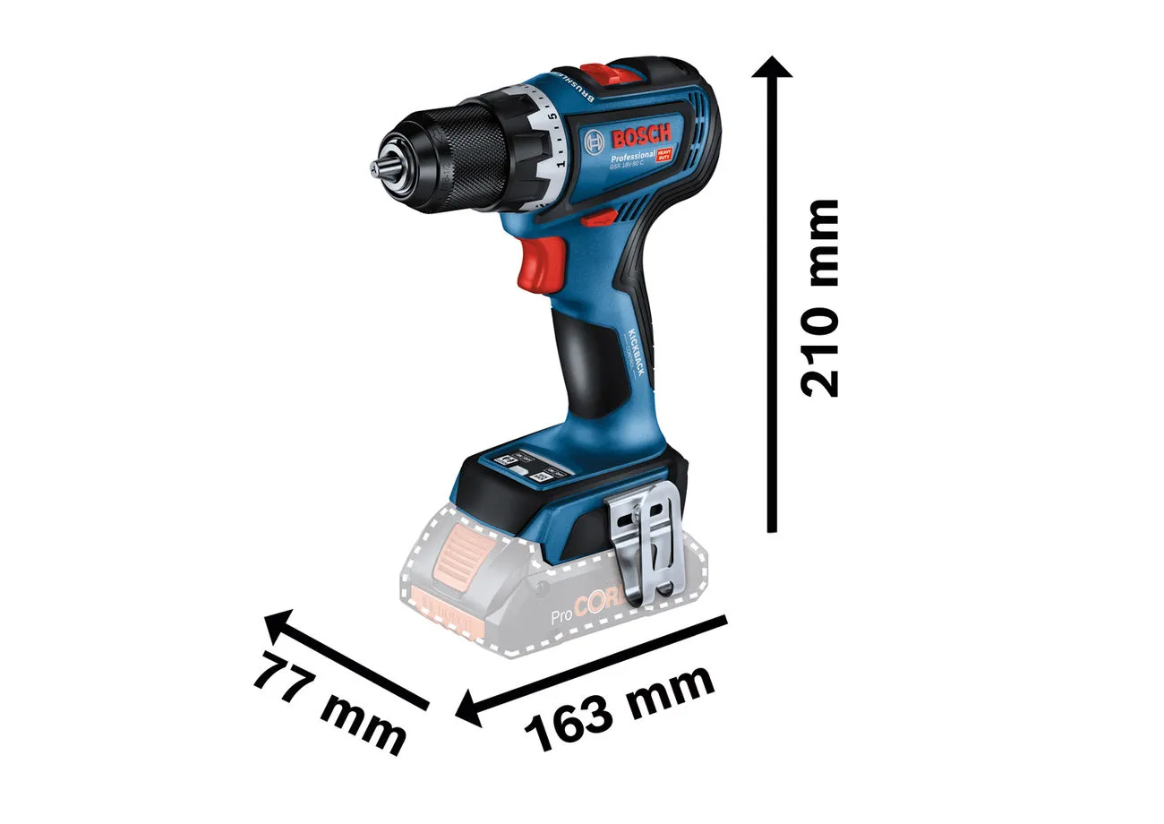 Taladro Atornillador Bosch GSR 18V-90 C 2x5.0Ah » Rotopino.es 4 Taladro Atornillador Bosch GSR 18V-90 C 2x5.0Ah » Rotopino.es - Imagen 2