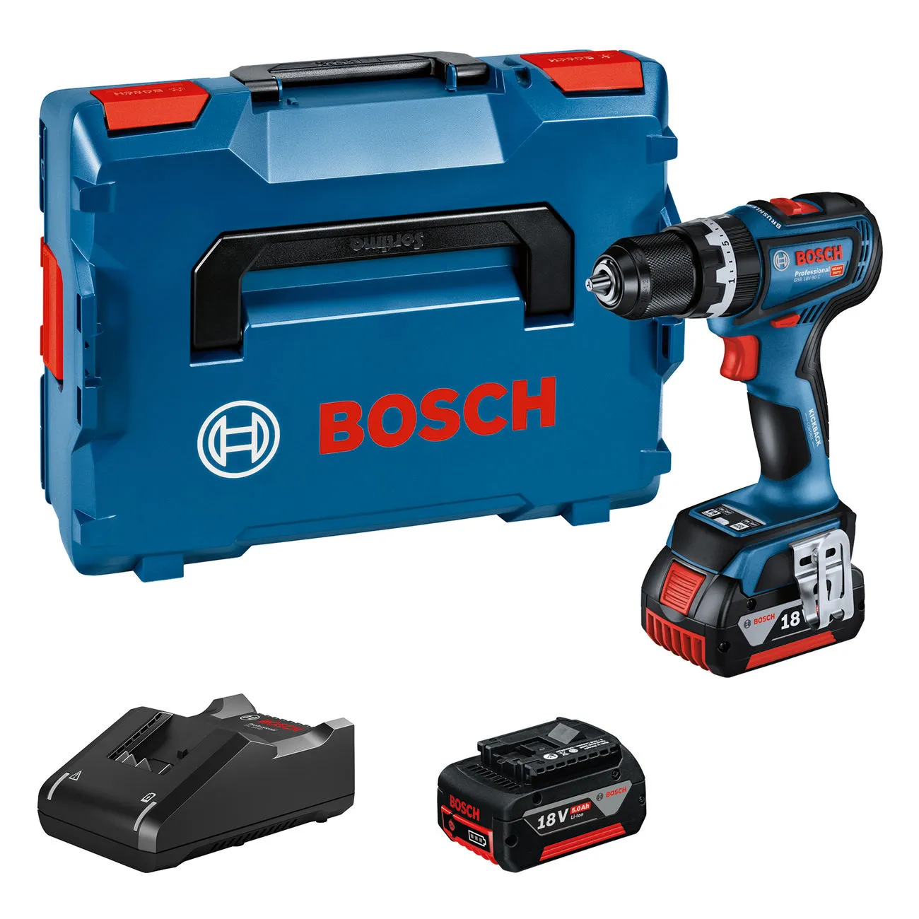 Taladro Atornillador De Impacto Bosch GSB 18V-90 C 2x5.0Ah » Rotopino.es 3 Taladro Atornillador De Impacto Bosch GSB 18V-90 C 2x5.0Ah » Rotopino.es
