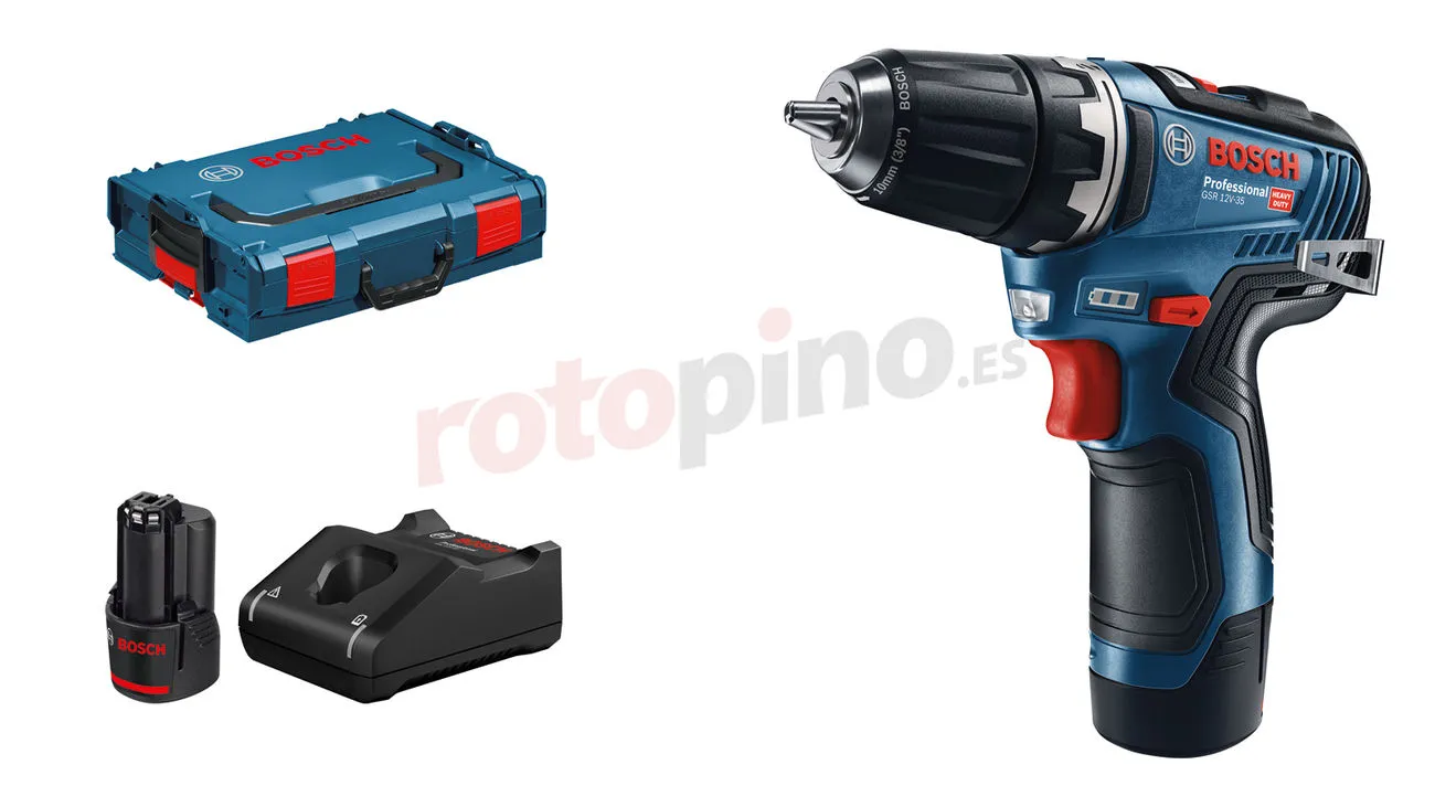 Taladro Sin Escobillas Bosch GSR 12V-35 » Rotopino.es 3 Taladro Sin Escobillas Bosch GSR 12V-35 » Rotopino.es